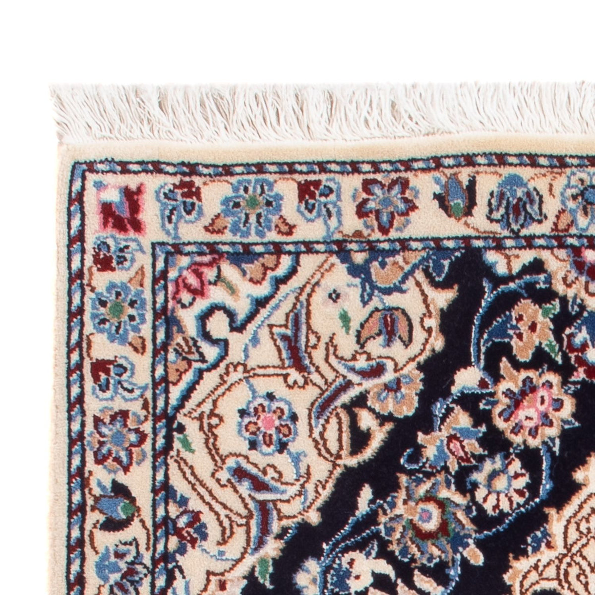 Persisk matta - Nain - Premium - 83 x 48 cm - mörkblå