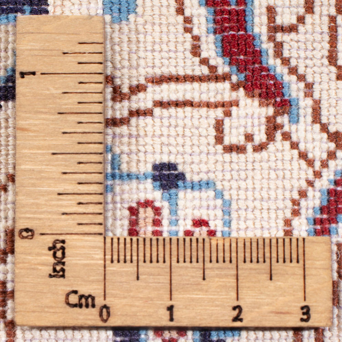 Persisk matta - Nain - Premium - 83 x 48 cm - mörkblå