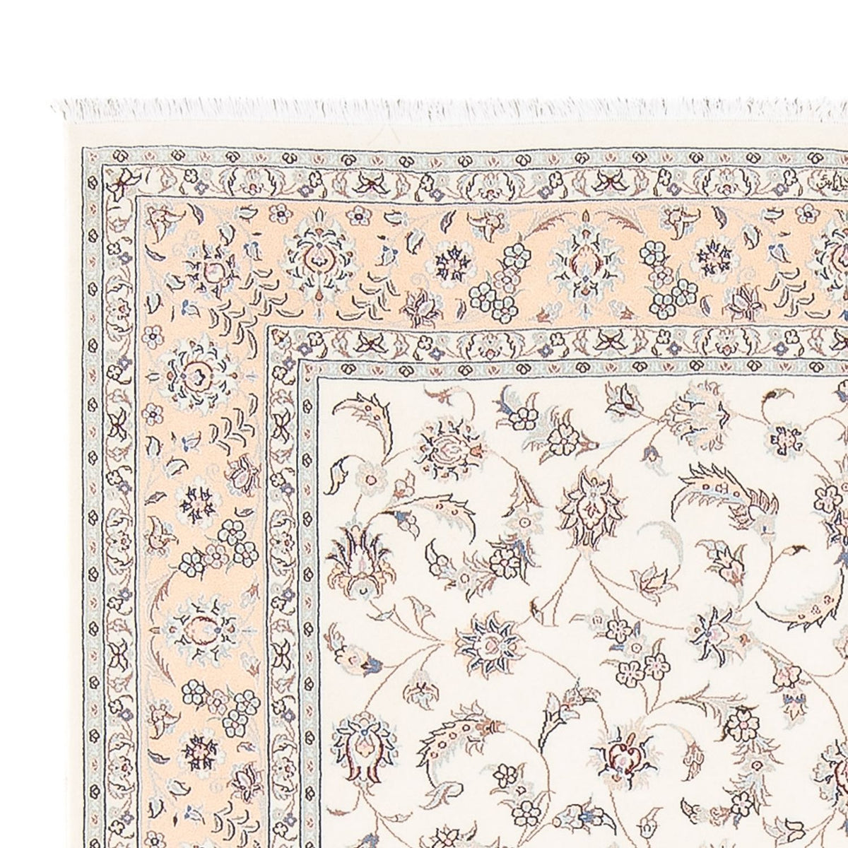 Persisk matta - Nain - Premium - 202 x 150 cm - grädde