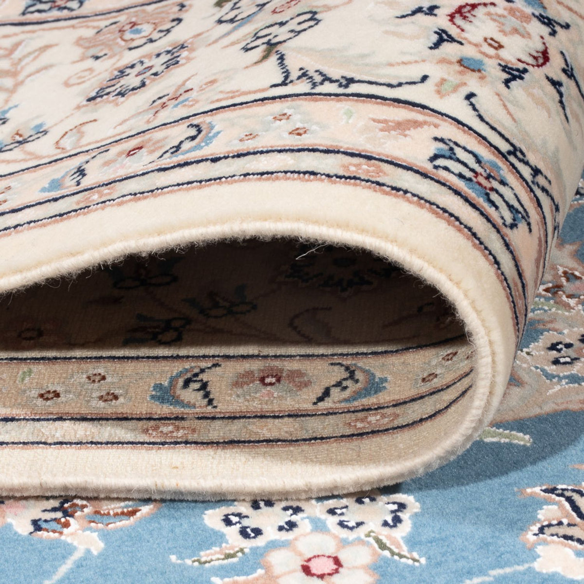 Persisk matta - Nain - Premium - 200 x 150 cm - blå