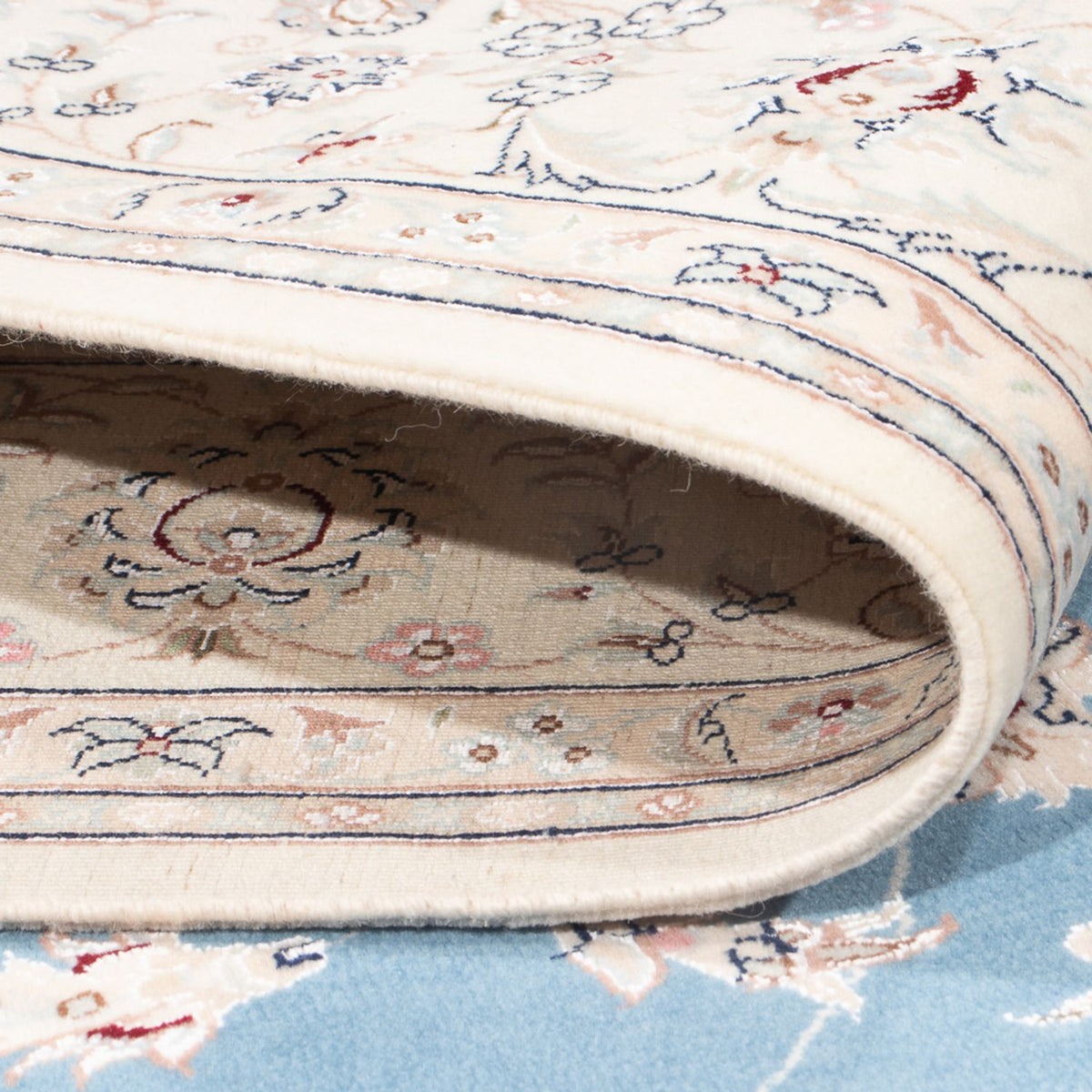 Persisk matta - Nain - Premium - 200 x 155 cm - blå