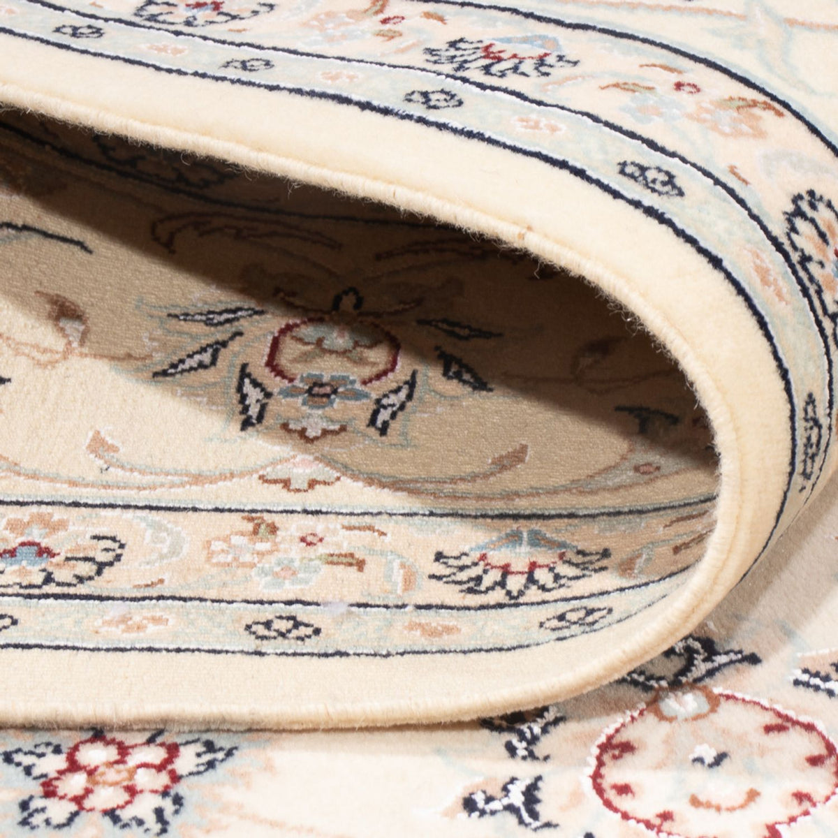 Persisk matta - Nain - Premium - 241 x 170 cm - ljusbeige