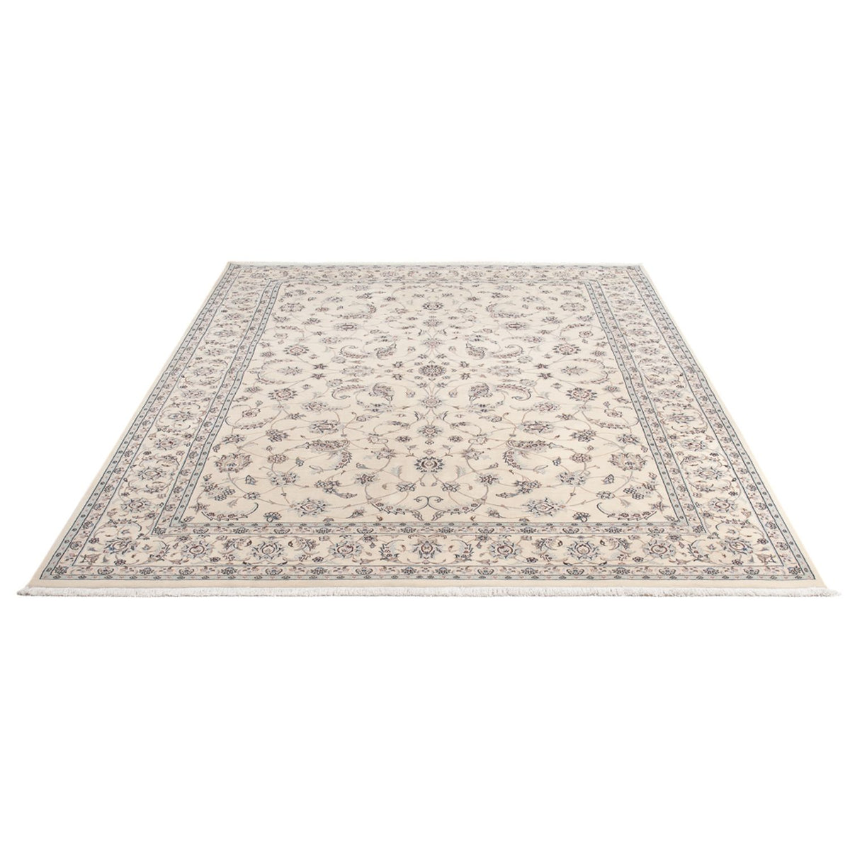 Persisk matta - Nain - Premium - 241 x 170 cm - ljusbeige