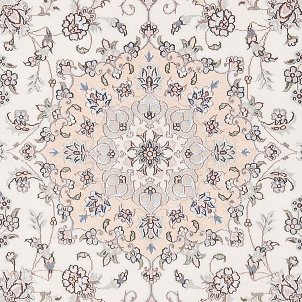 Persisk matta - Nain - Premium - 161 x 109 cm - grädde