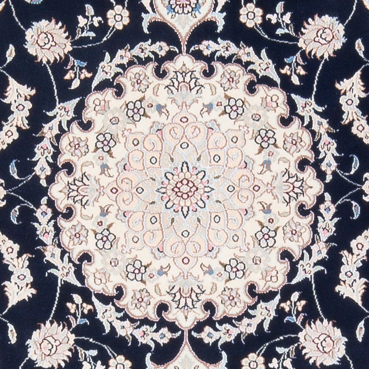 Persisk matta - Nain - Premium - 160 x 110 cm - mörkblå