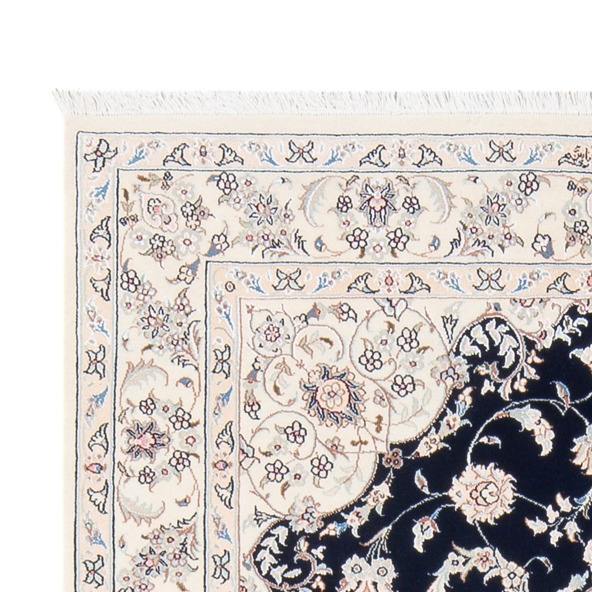 Persisk matta - Nain - Premium - 160 x 110 cm - mörkblå