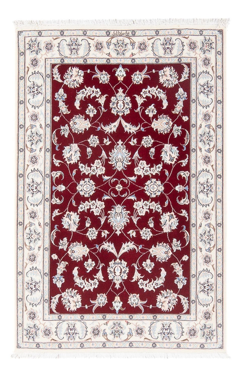 Persisk matta - Nain - Premium - 121 x 82 cm - röd