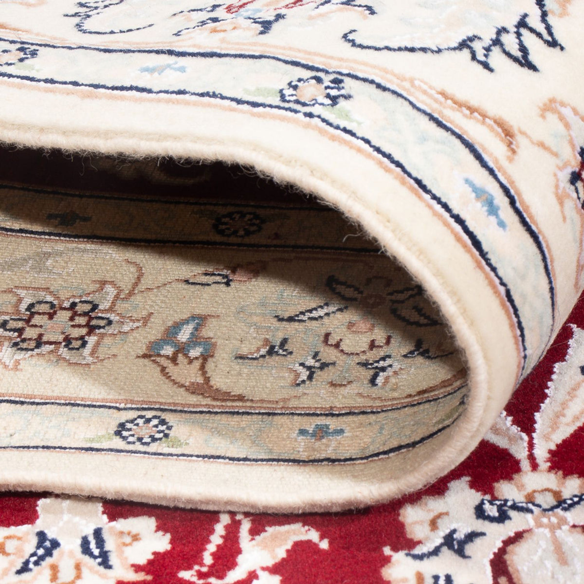 Persisk matta - Nain - Premium - 125 x 83 cm - röd