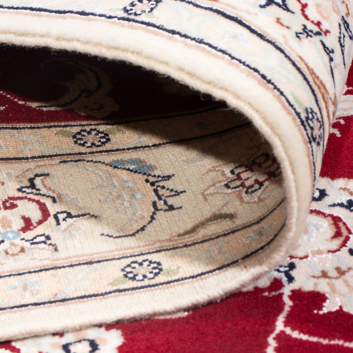 Persisk matta - Nain - Premium - 115 x 80 cm - röd