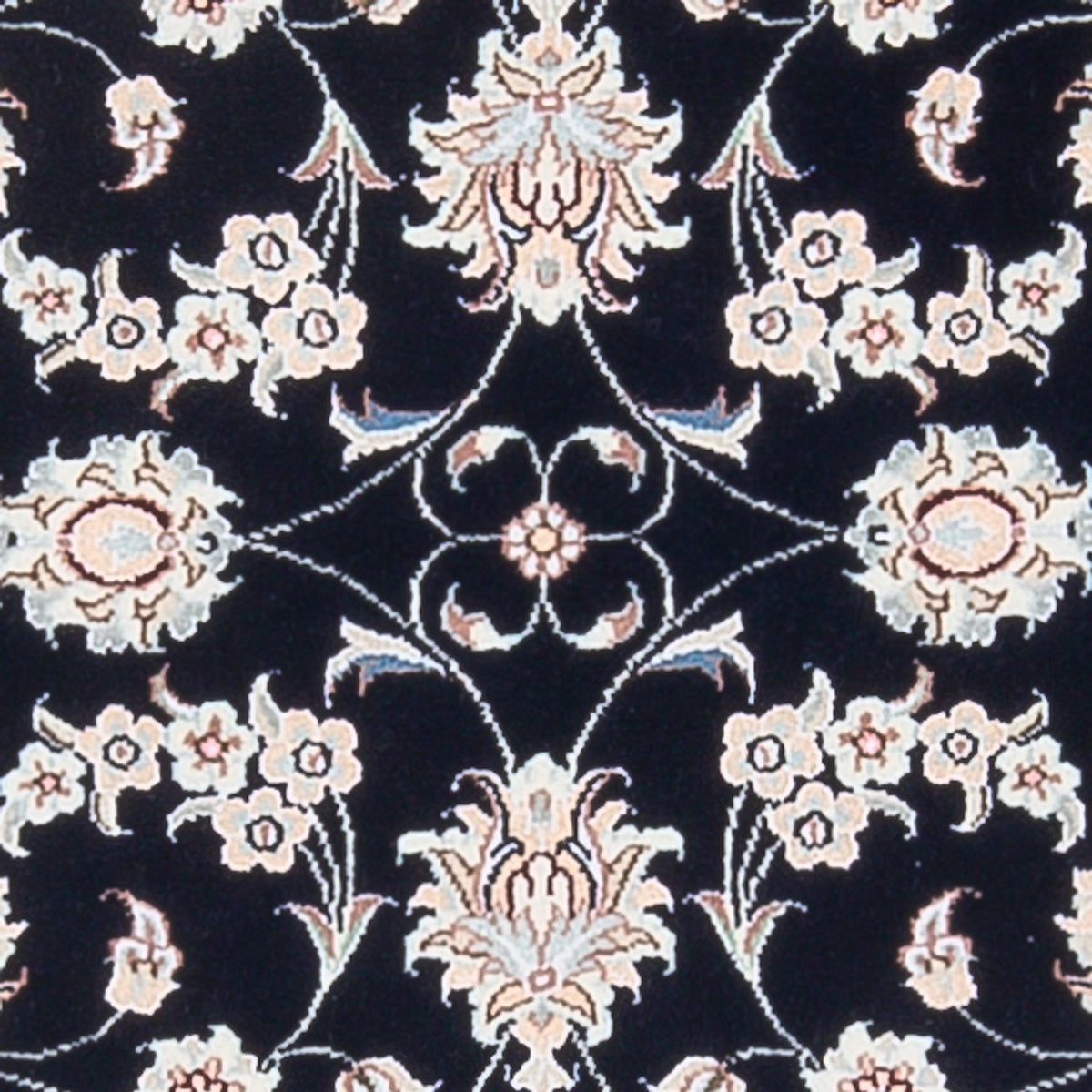 Persisk matta - Nain - Premium - 123 x 81 cm - mörkblå