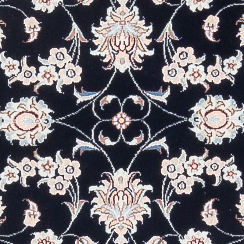 Persisk matta - Nain - Premium - 123 x 81 cm - mörkblå