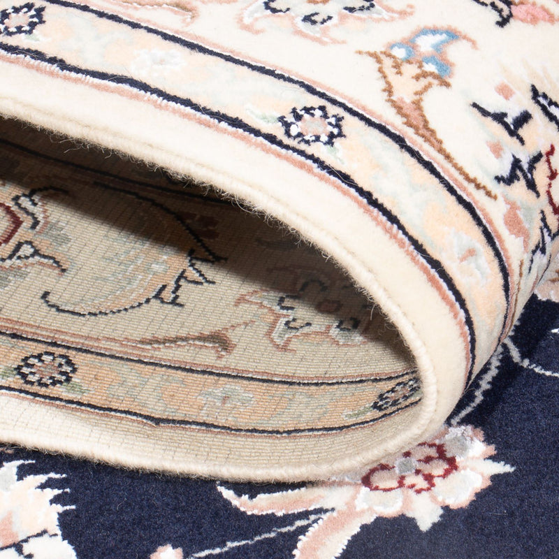 Persisk matta - Nain - Premium - 123 x 81 cm - mörkblå