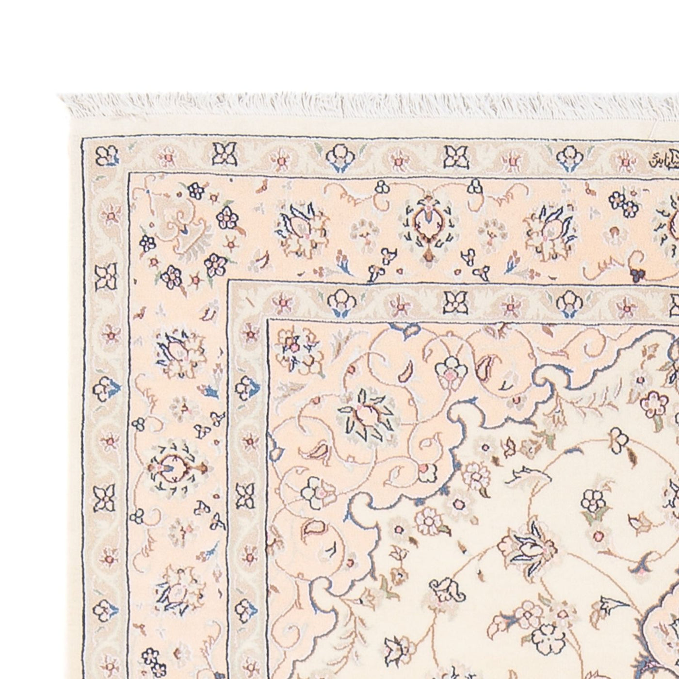 Persisk matta - Nain - Premium - 163 x 108 cm - grädde