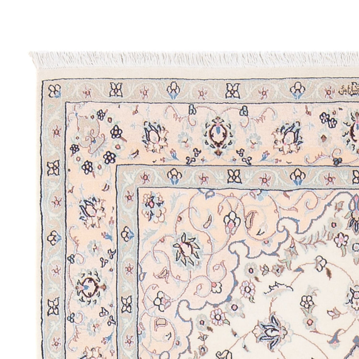 Persisk matta - Nain - Premium - 165 x 108 cm - grädde