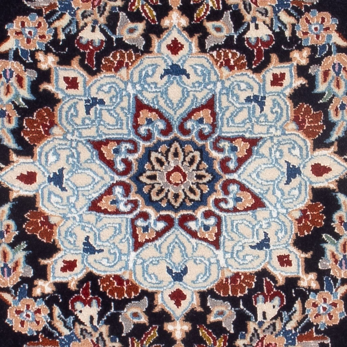 Persisk matta - Nain - Premium - 75 x 50 cm - mörkblå