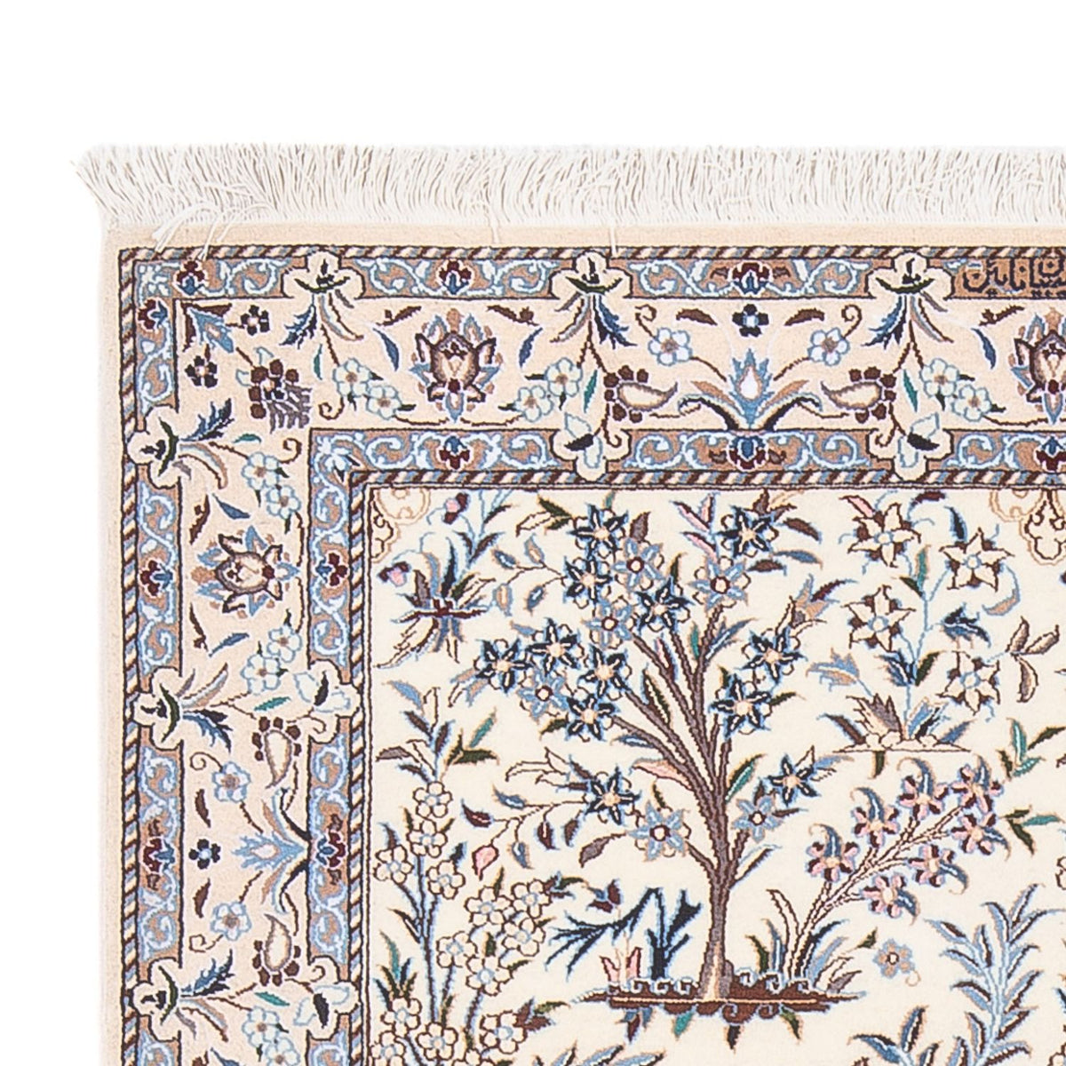 Persisk matta - Nain - Premium - 153 x 104 cm - grädde