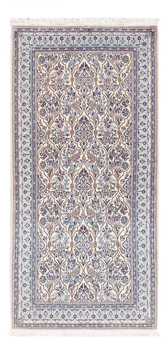 Persisk matta - Nain - Premium - 145 x 71 cm - mörk beige