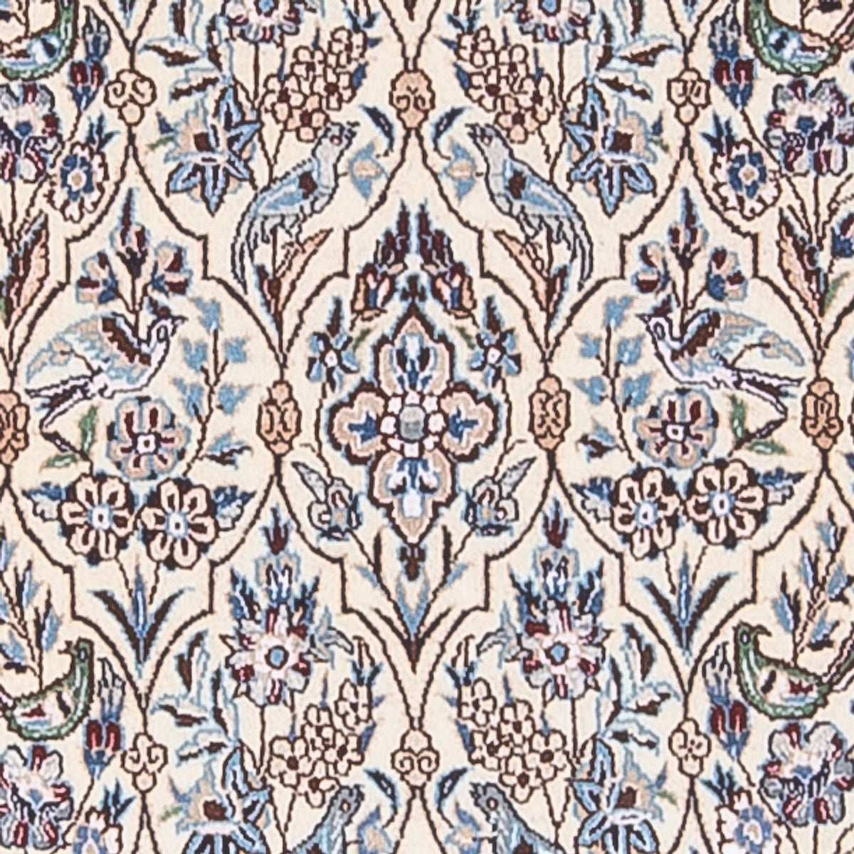 Persisk matta - Nain - Premium - 145 x 71 cm - mörk beige