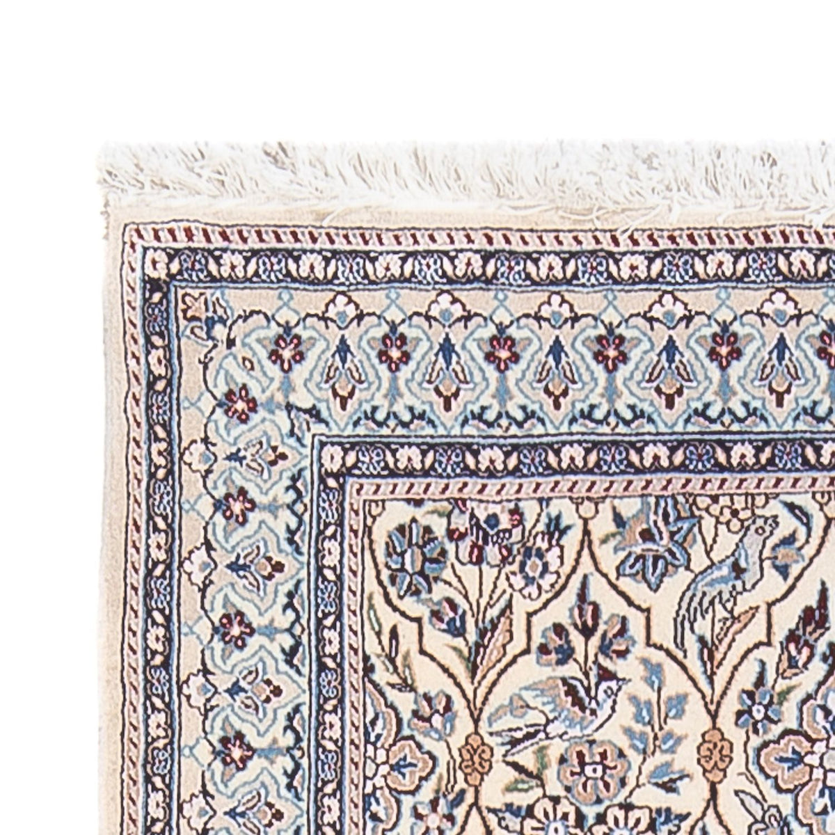 Persisk matta - Nain - Premium - 145 x 71 cm - mörk beige