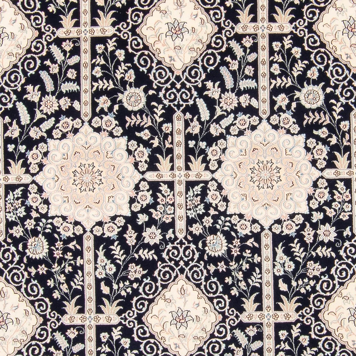 Persisk matta - Nain - 263 x 245 cm - mörkblå