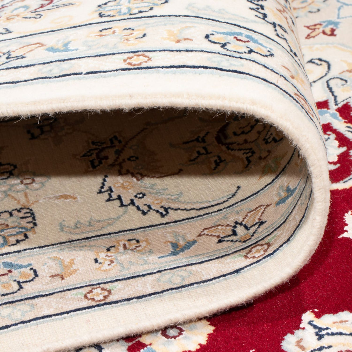 Persisk matta - Nain - 298 x 196 cm - röd