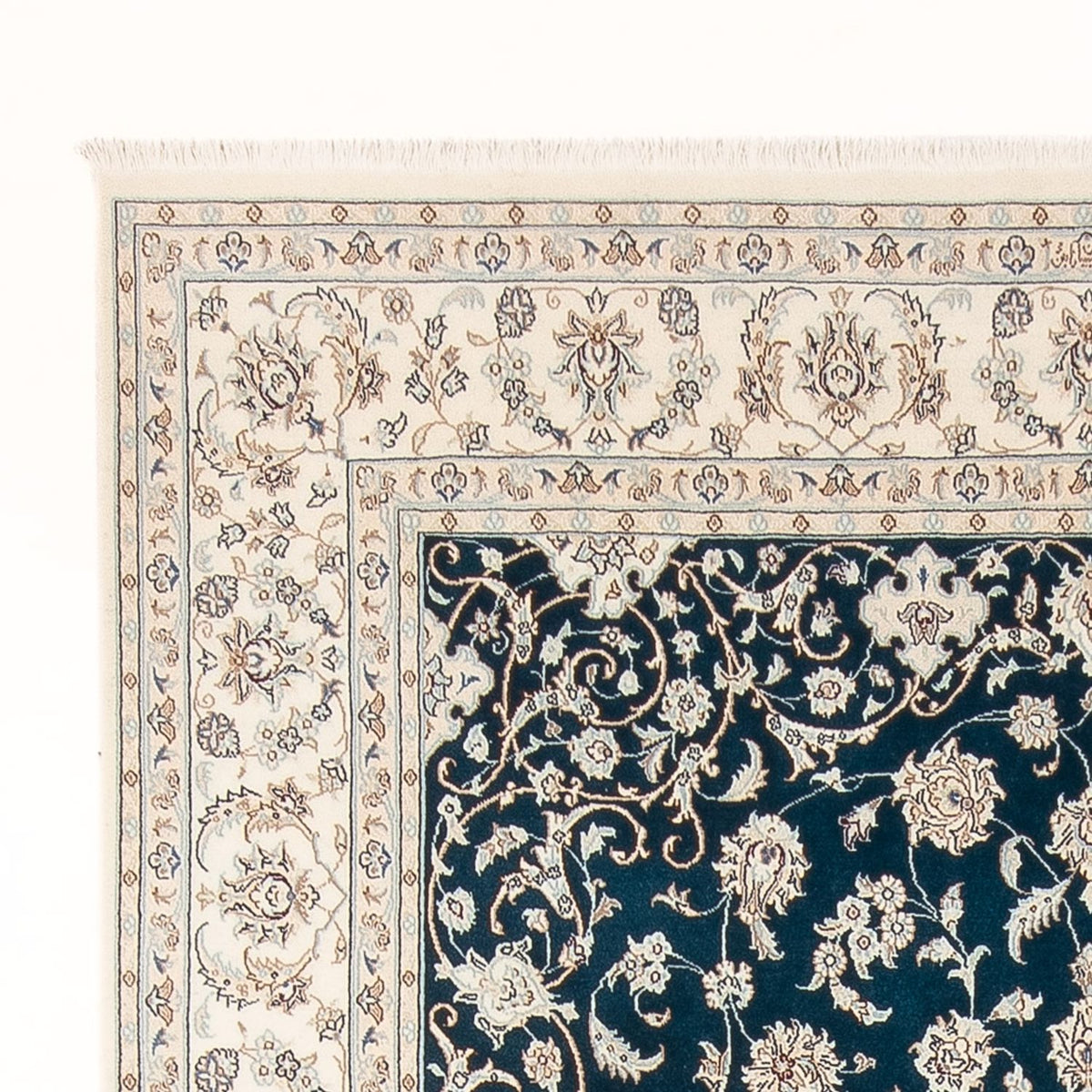 Persisk matta - Nain - 297 x 198 cm - grön