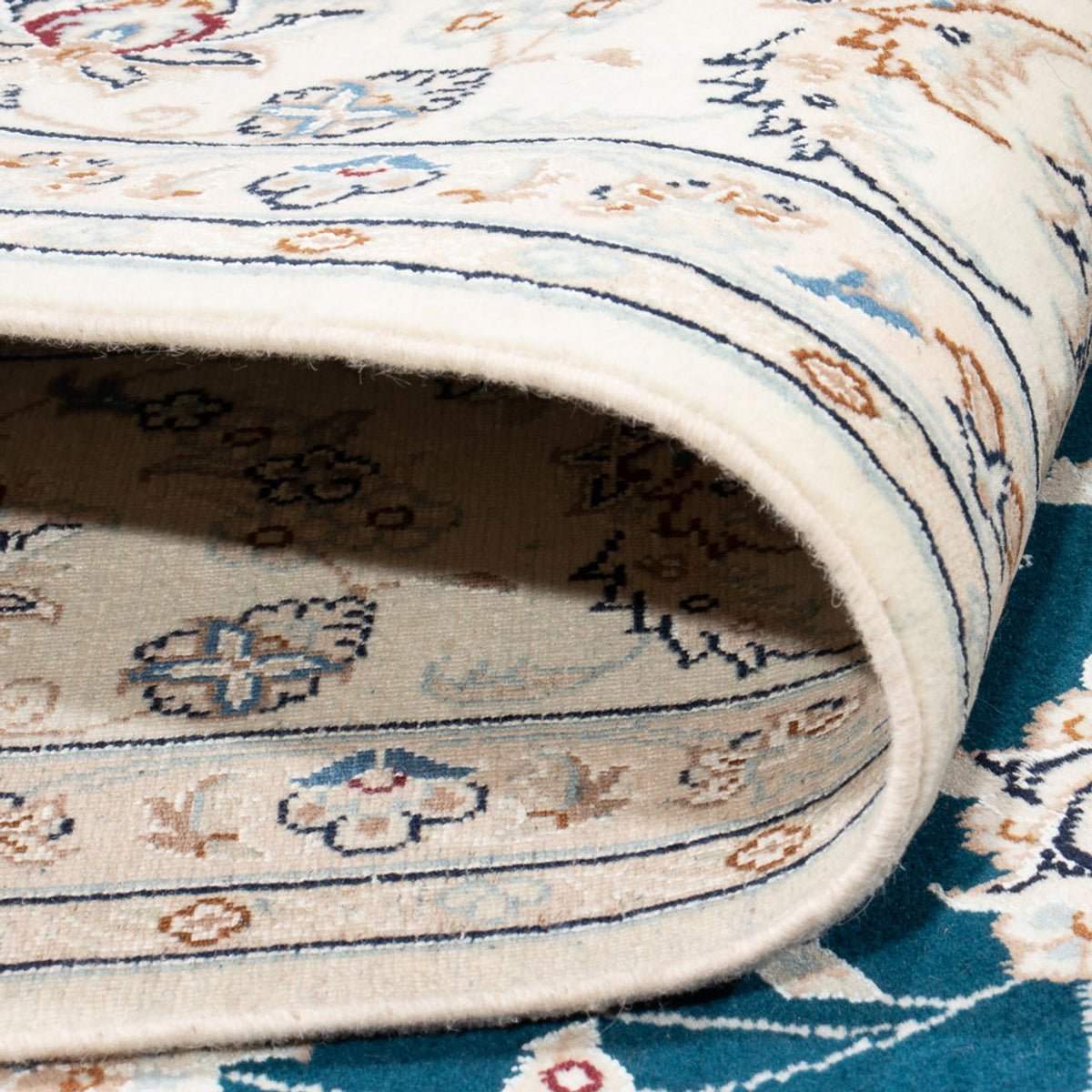 Persisk matta - Nain - 297 x 198 cm - grön