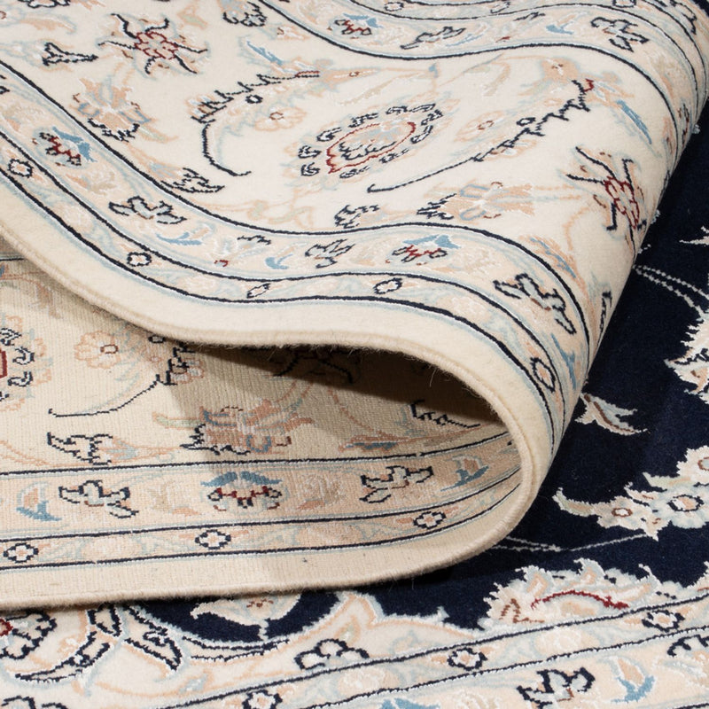 Persisk matta - Nain - 261 x 223 cm - mörkblå