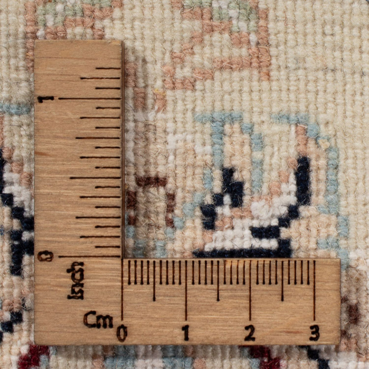 Persisk matta - Nain - 261 x 223 cm - mörkblå