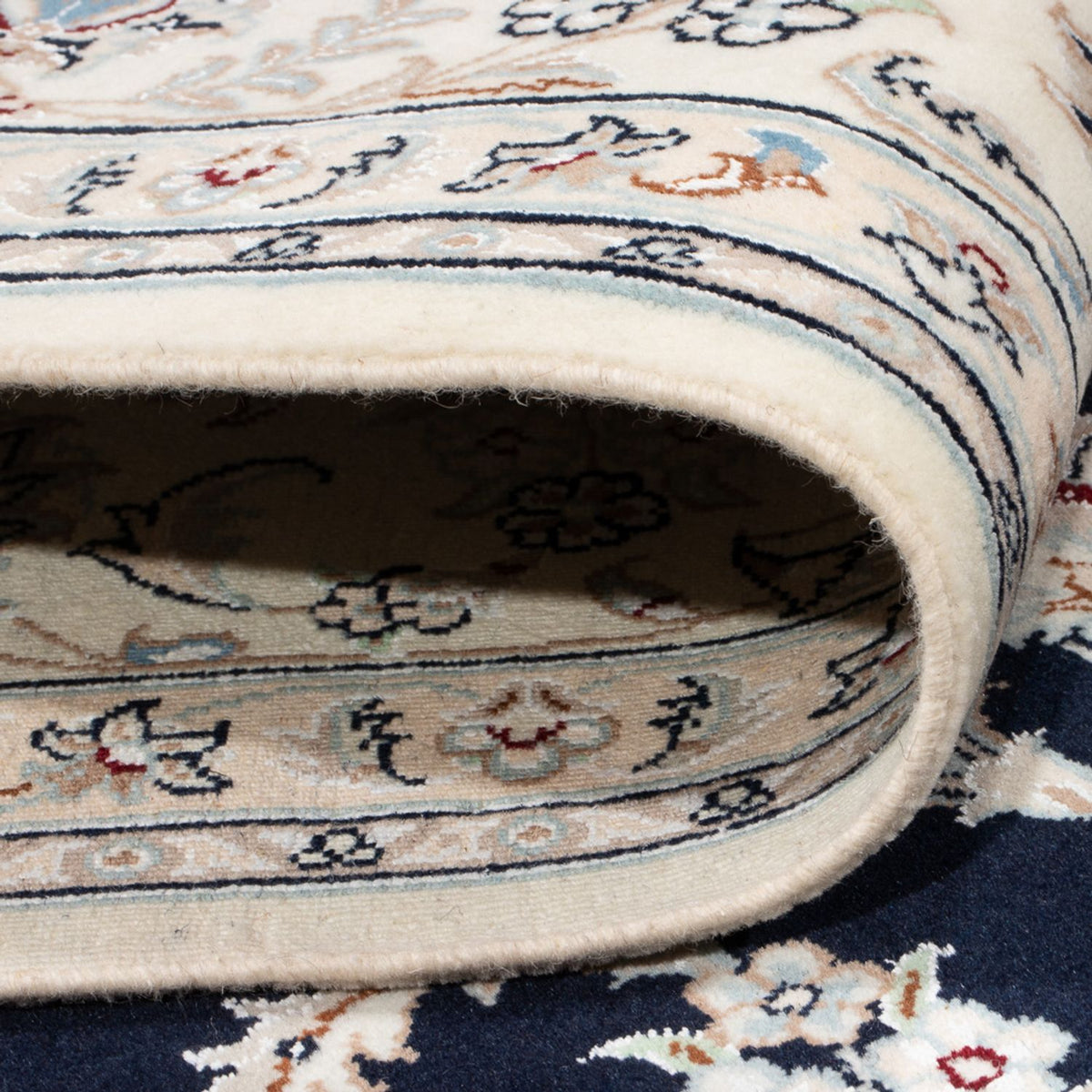 Persisk matta - Nain - Premium - 295 x 197 cm - mörkblå