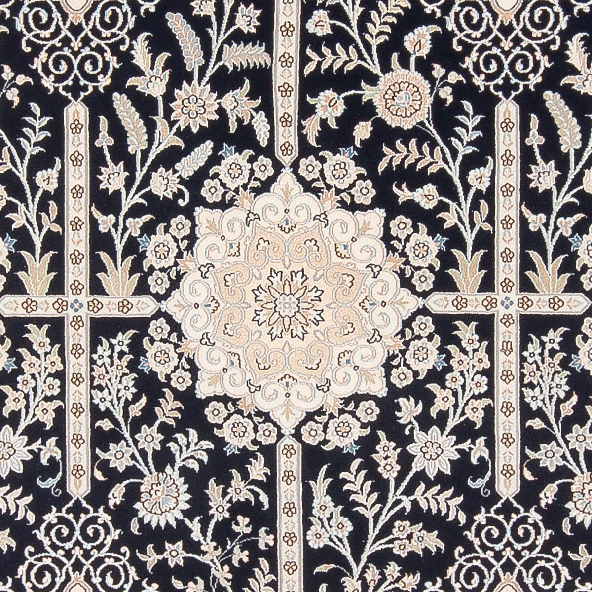 Persisk matta - Nain - Premium - 294 x 198 cm - mörkblå