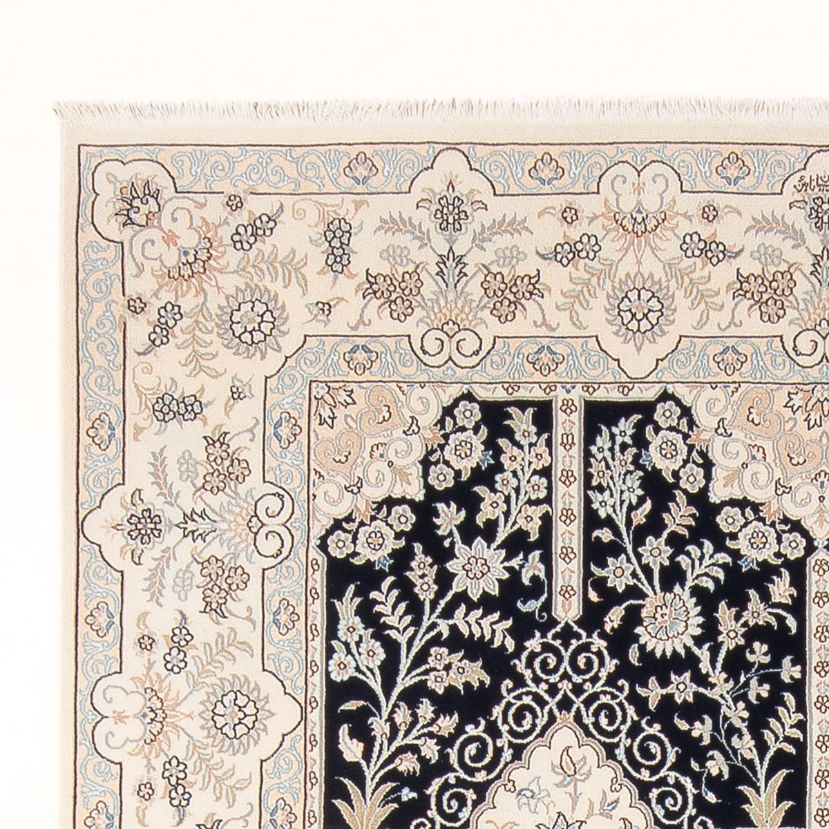 Persisk matta - Nain - Premium - 294 x 198 cm - mörkblå