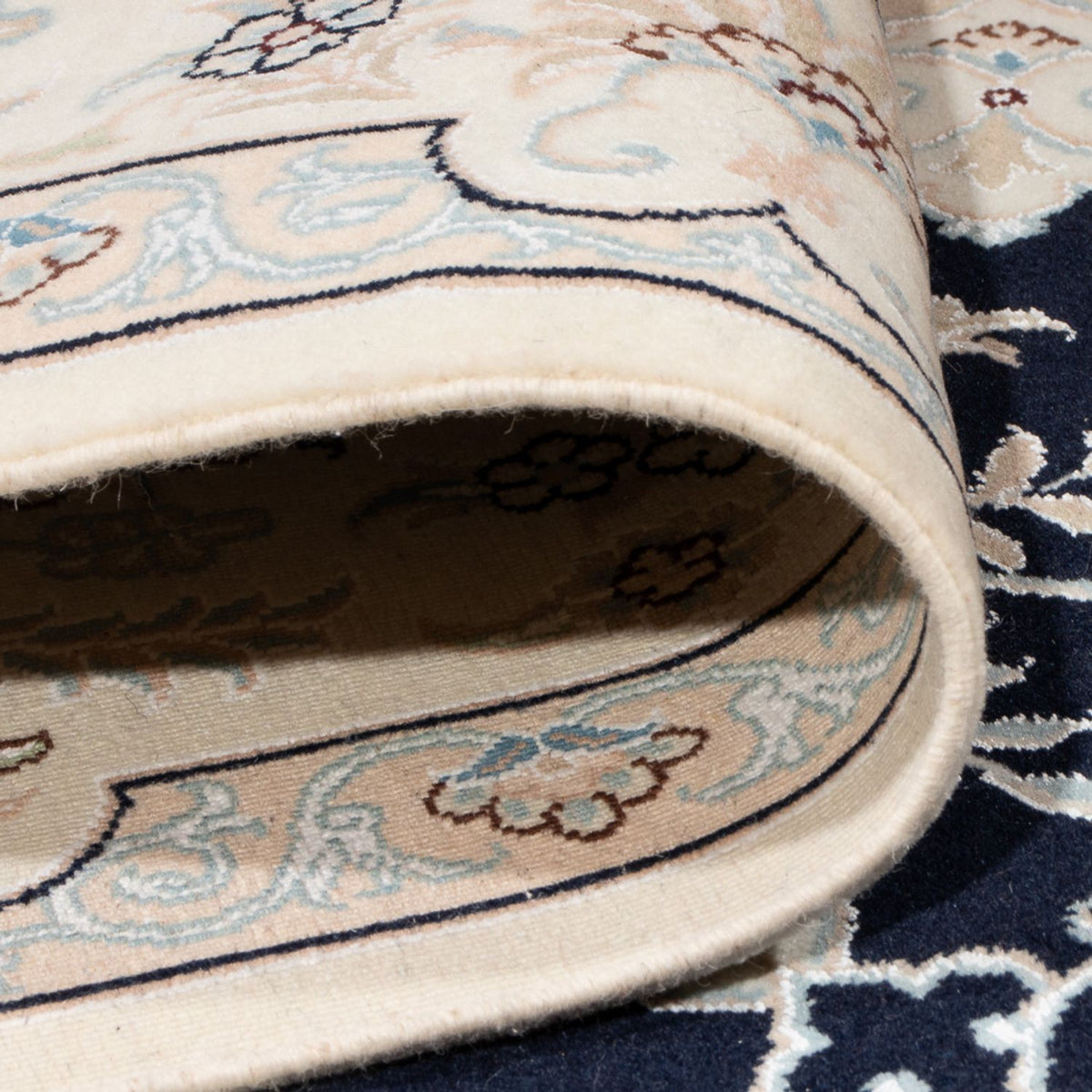 Persisk matta - Nain - Premium - 312 x 202 cm - mörkblå