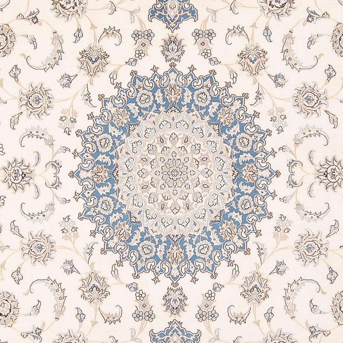 Persisk matta - Nain - Premium - 292 x 200 cm - grädde