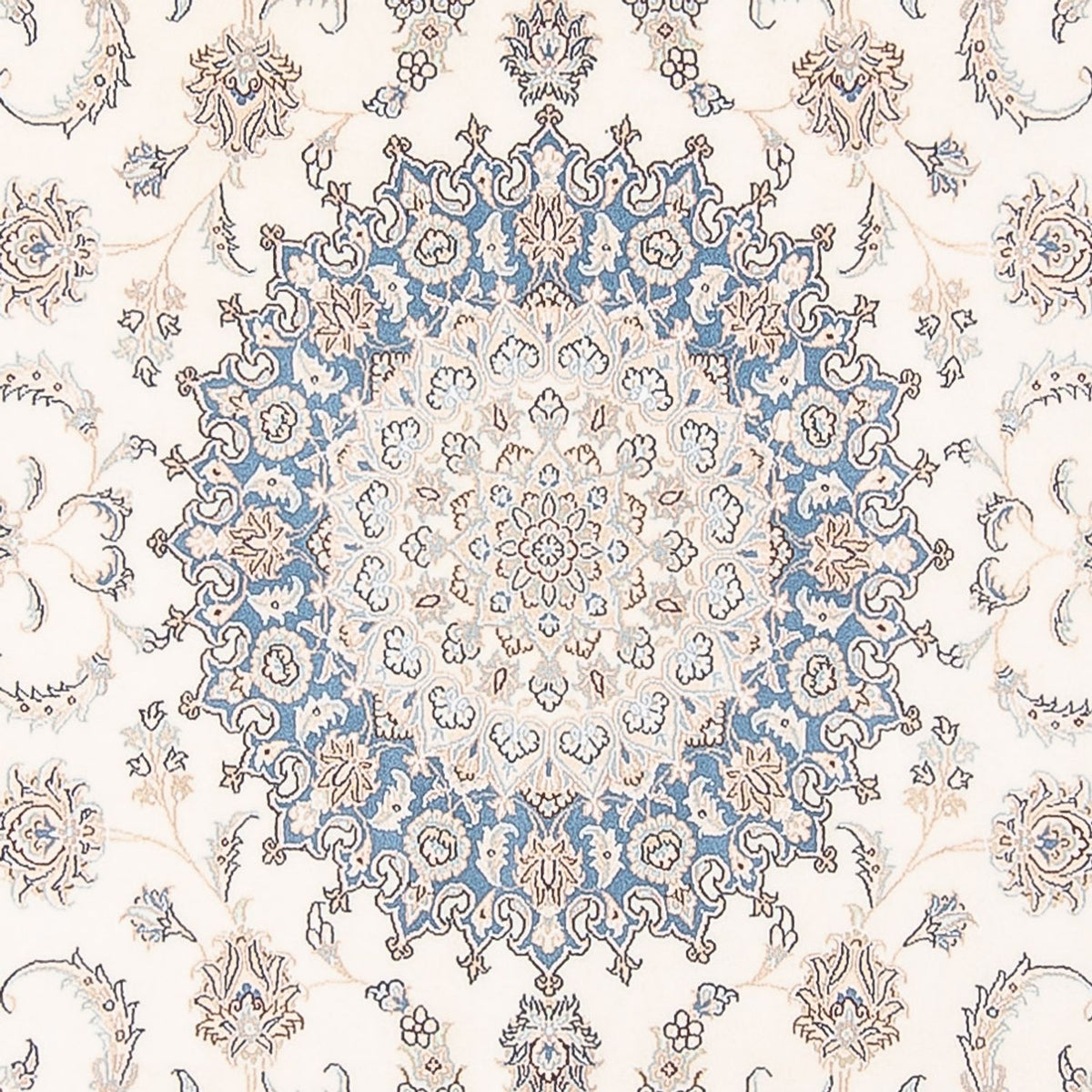 Persisk matta - Nain - Premium - 298 x 200 cm - grädde