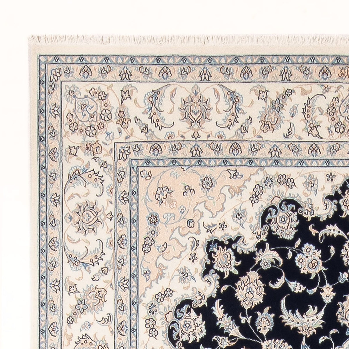 Persisk matta - Nain - Premium - 303 x 200 cm - mörkblå