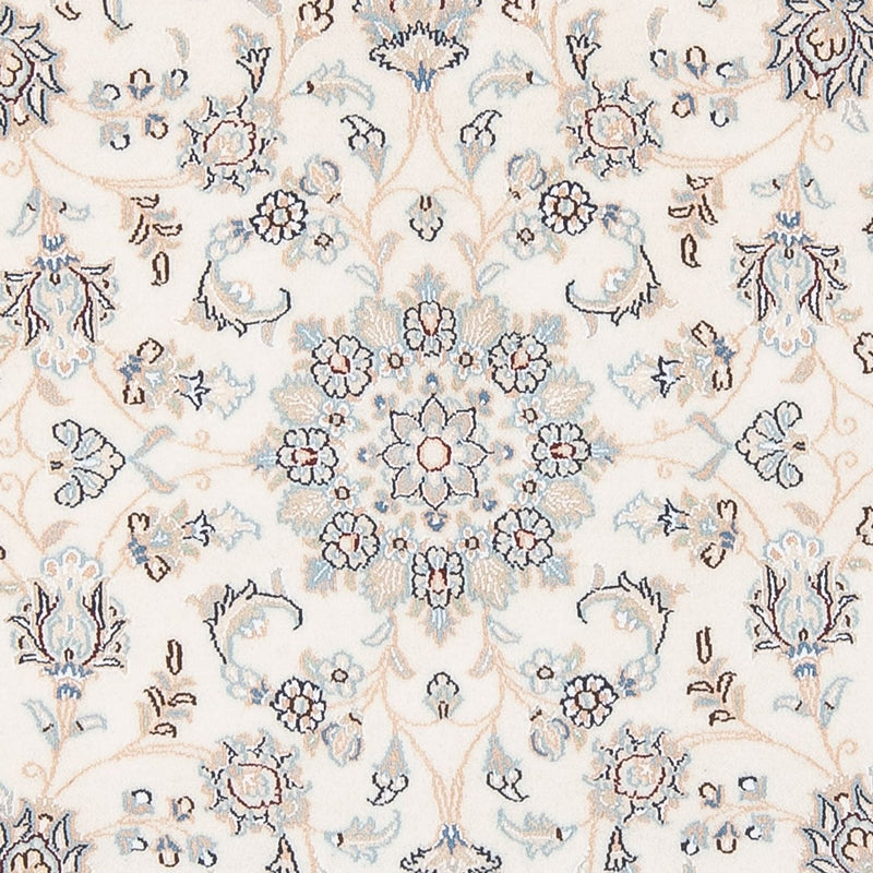 Persisk matta - Nain - Premium runt  - 150 x 150 cm - grädde