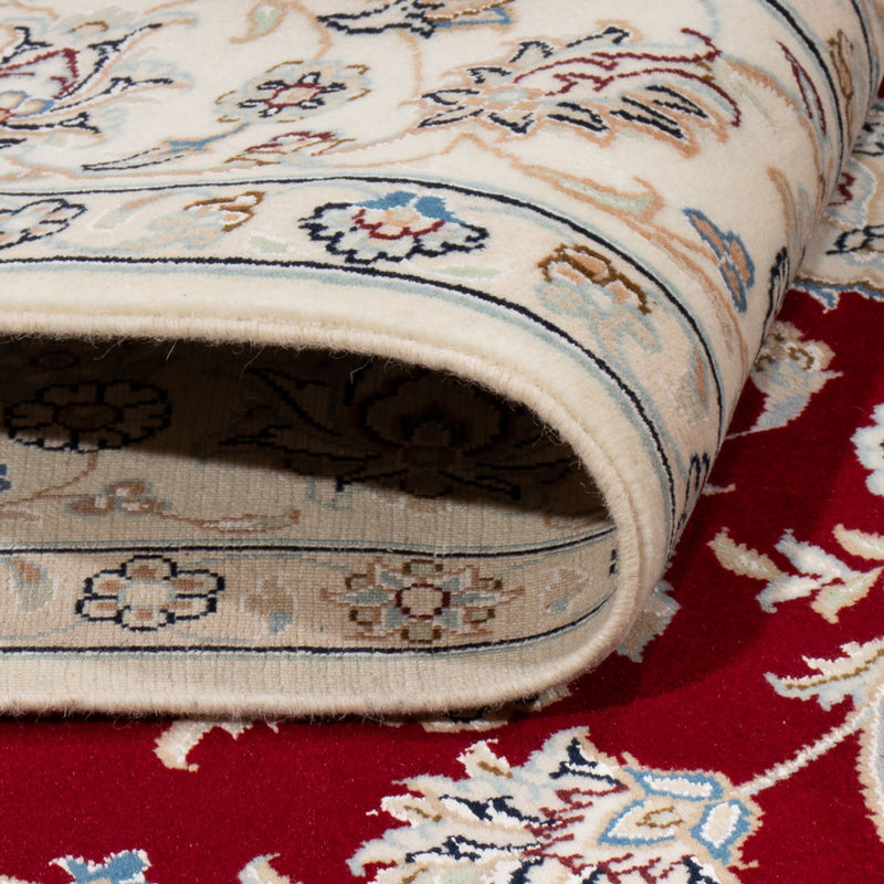 Persisk matta - Nain - 242 x 168 cm - röd