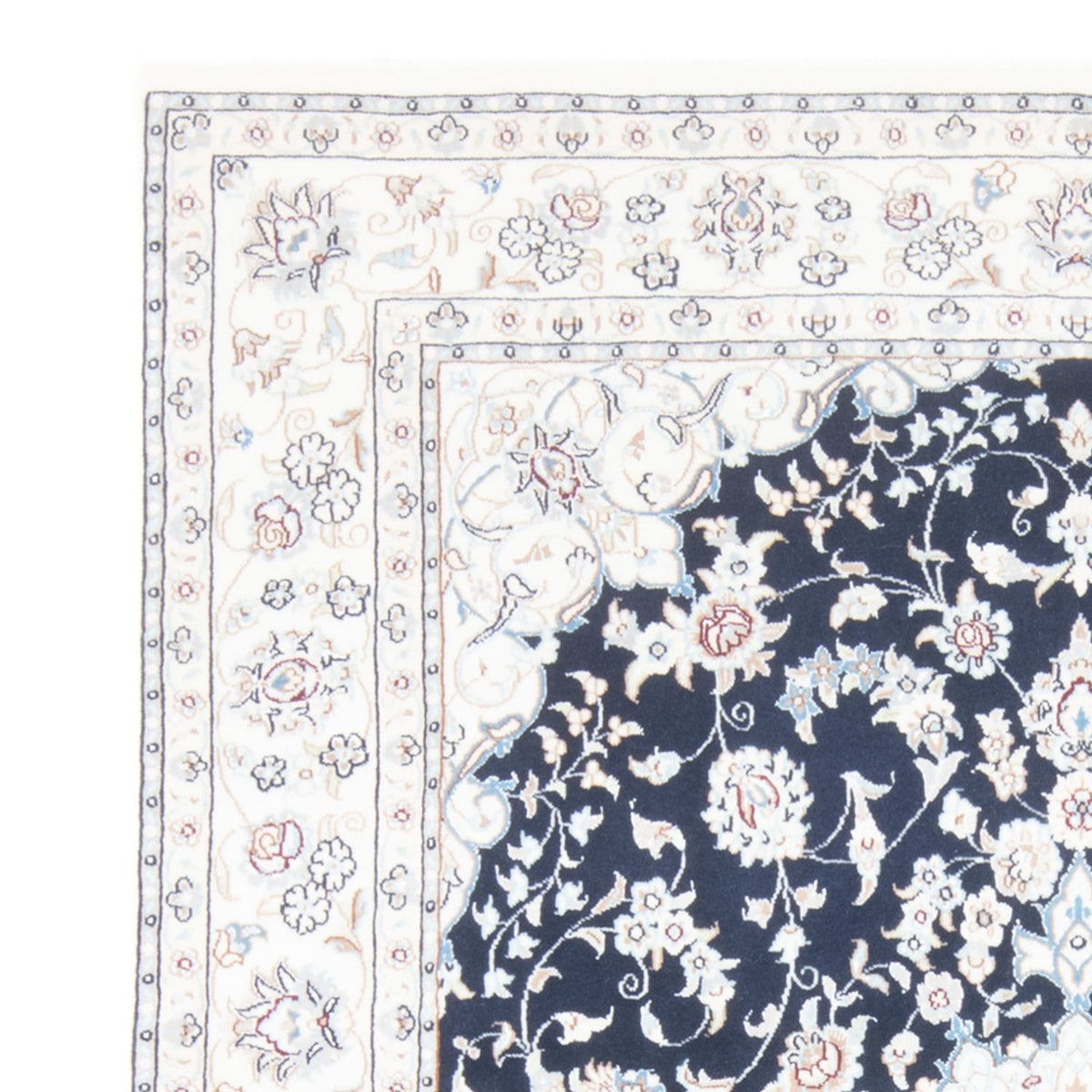 Persisk matta - Nain - Royal - 196 x 147 cm - mörkblå
