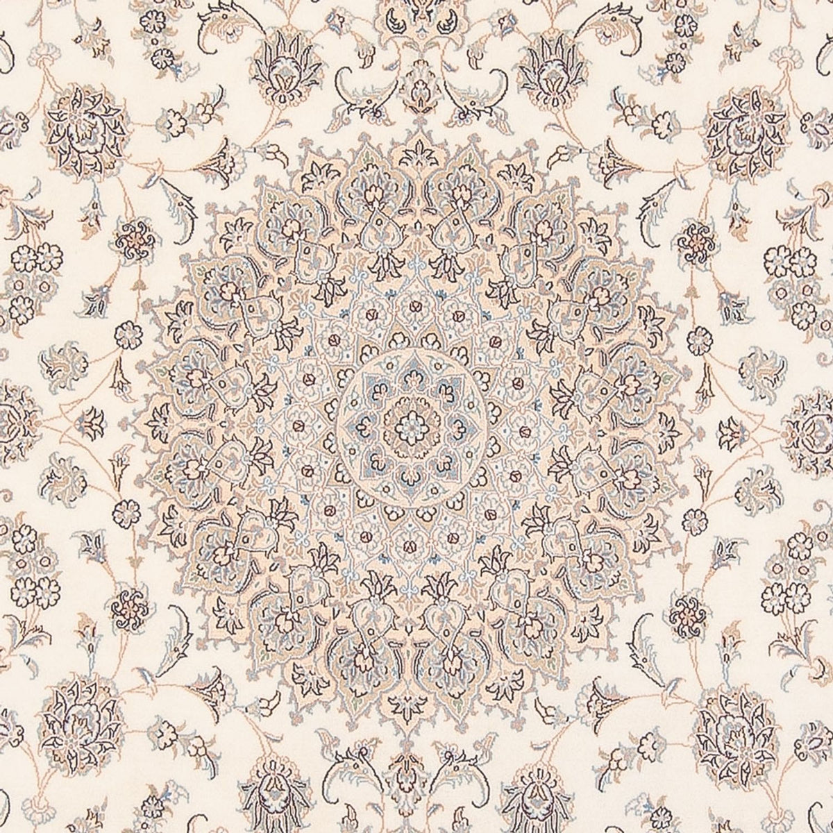 Persisk matta - Nain - Premium - 270 x 251 cm - grädde