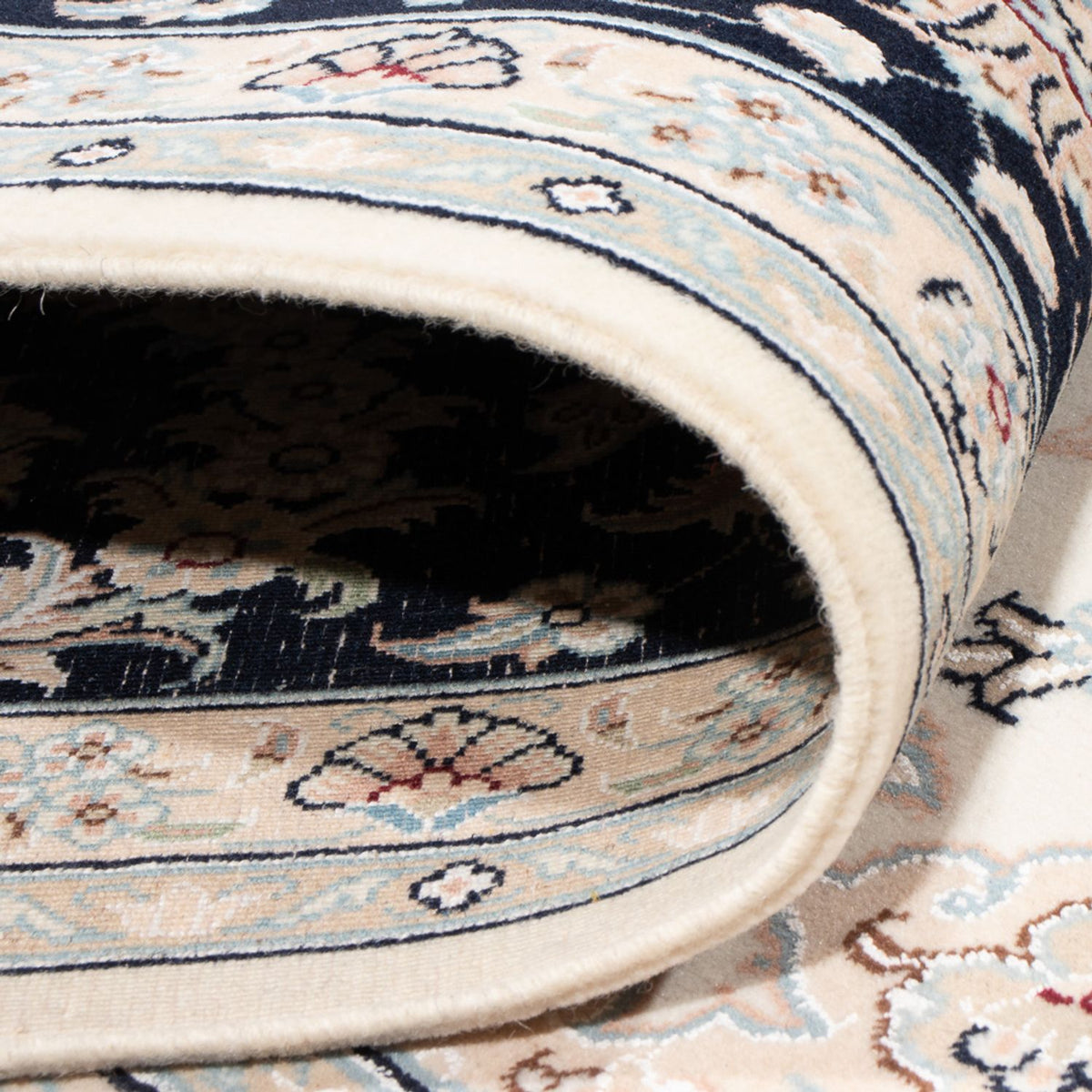 Persisk matta - Nain - Premium - 270 x 251 cm - grädde