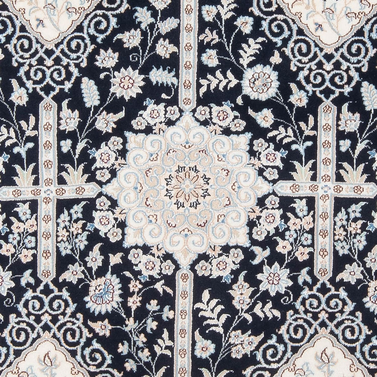 Persisk matta - Nain - Premium - 205 x 153 cm - mörkblå
