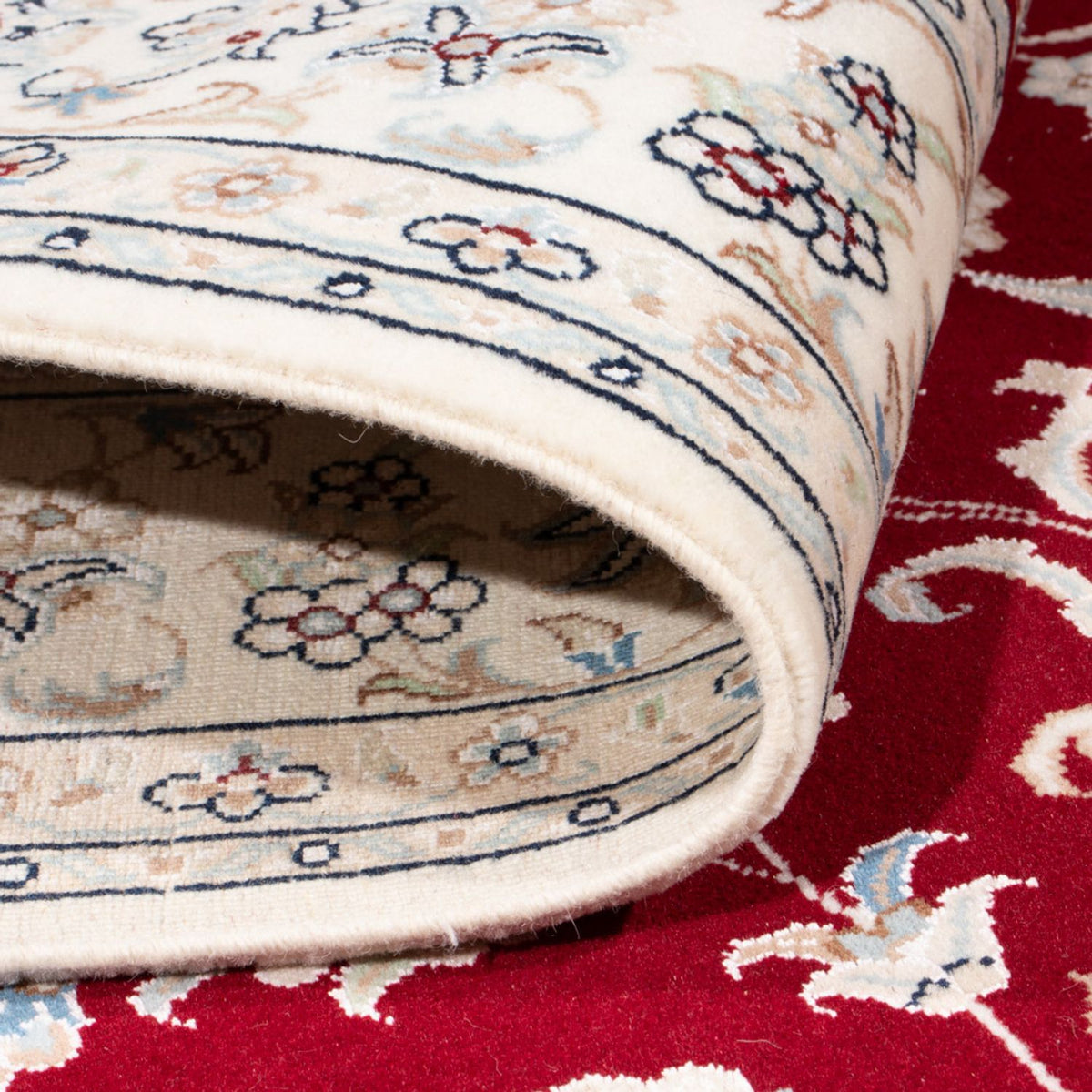 Persisk matta - Nain - Royal - 207 x 148 cm - röd