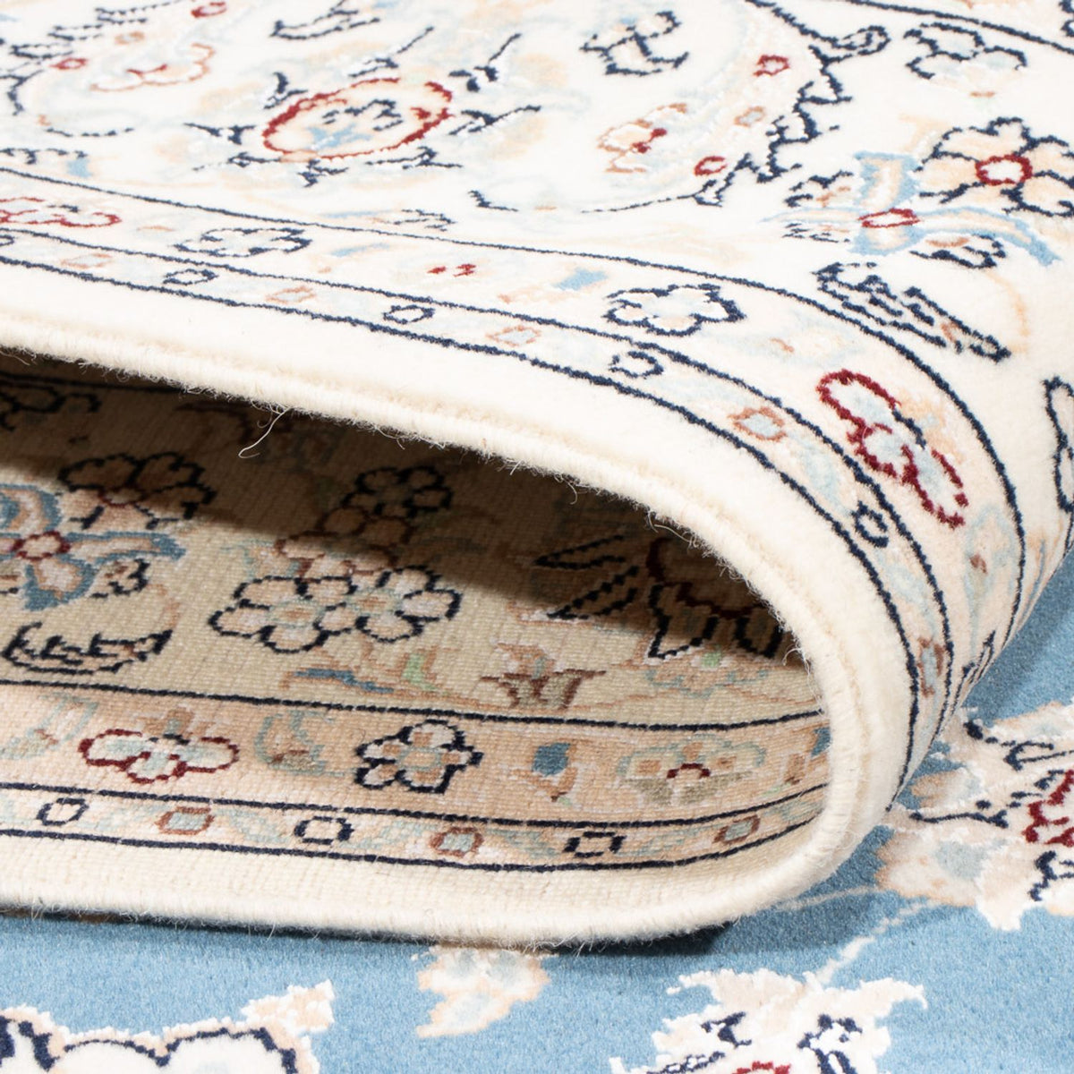 Persisk matta - Nain - Premium - 206 x 147 cm - blå