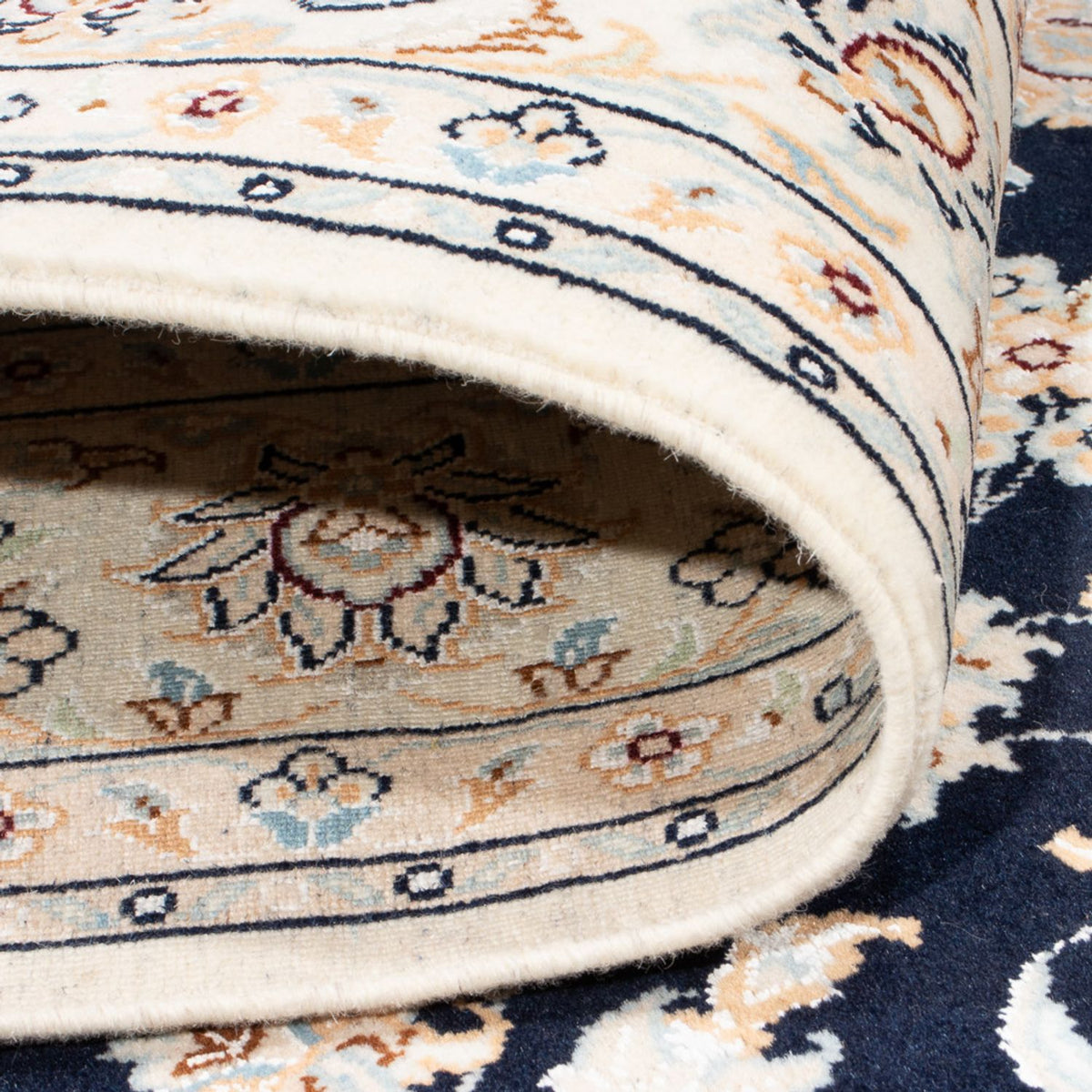 Persisk matta - Nain - Premium - 205 x 148 cm - mörkblå