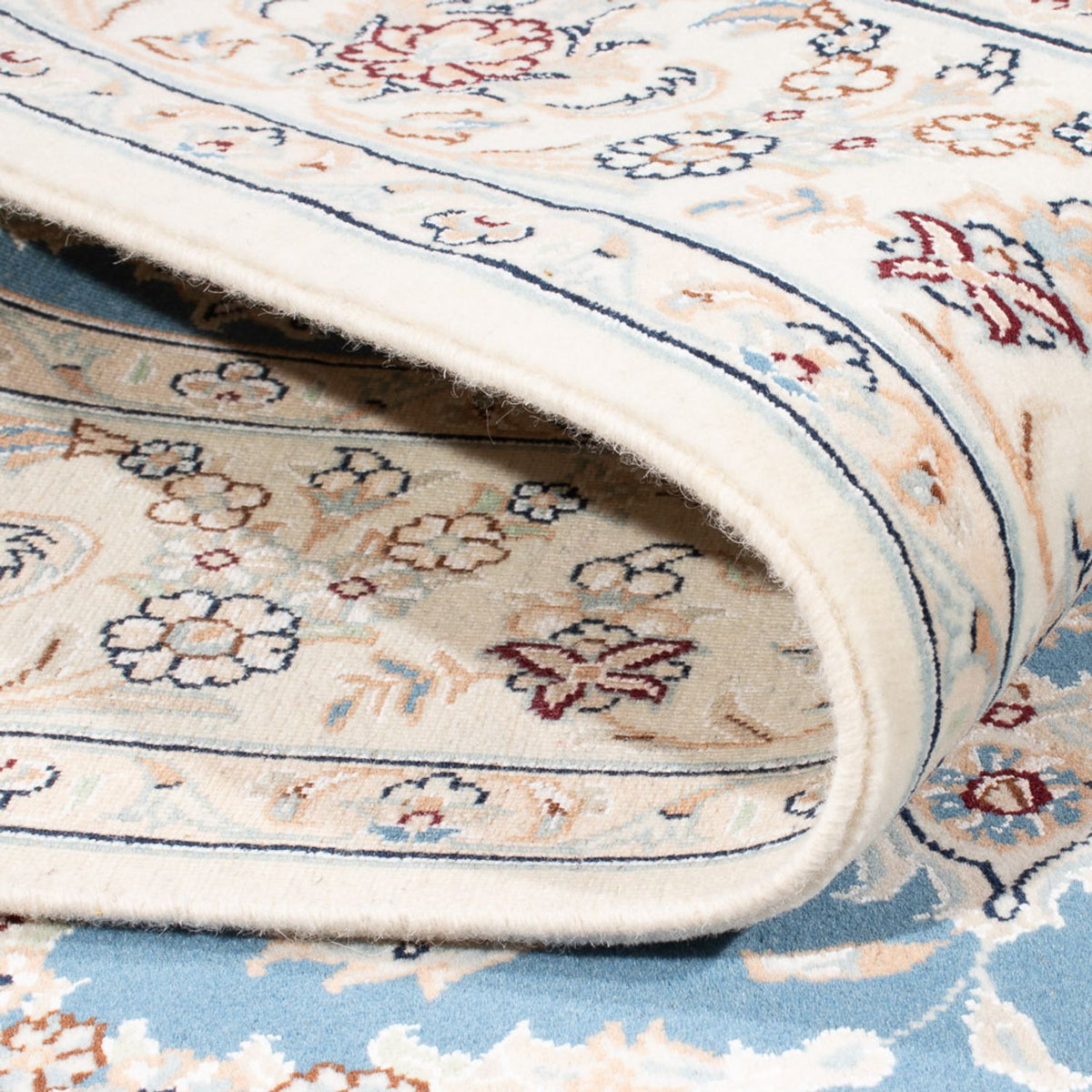 Persisk matta - Nain - Premium - 200 x 147 cm - blå