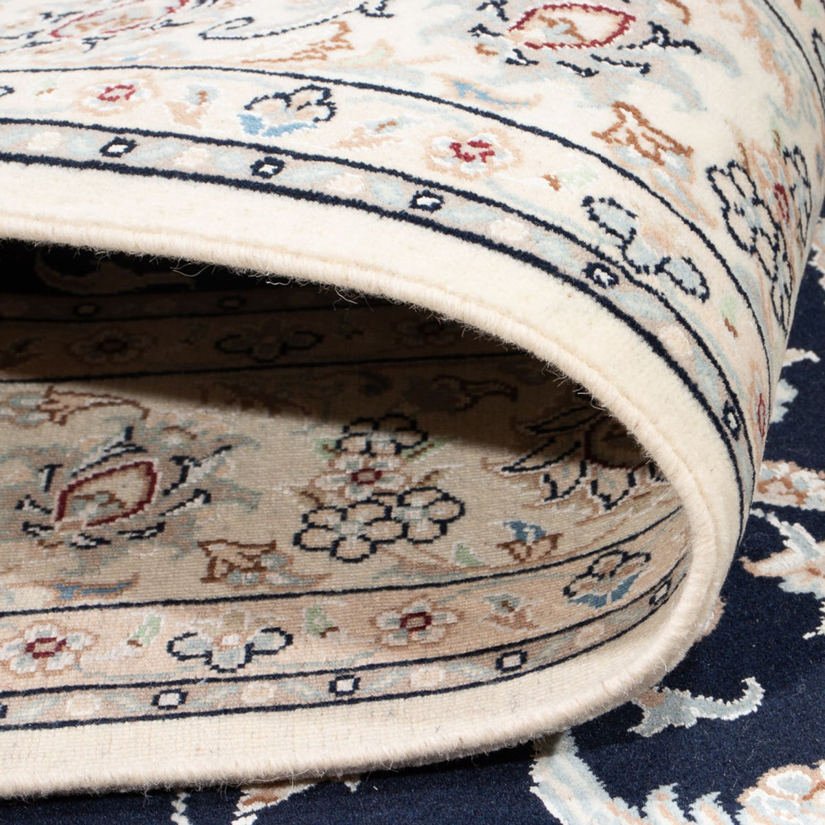 Persisk matta - Nain - Premium - 202 x 150 cm - mörkblå