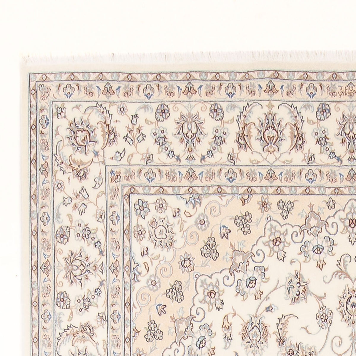 Persisk matta - Nain - Premium - 307 x 200 cm - grädde