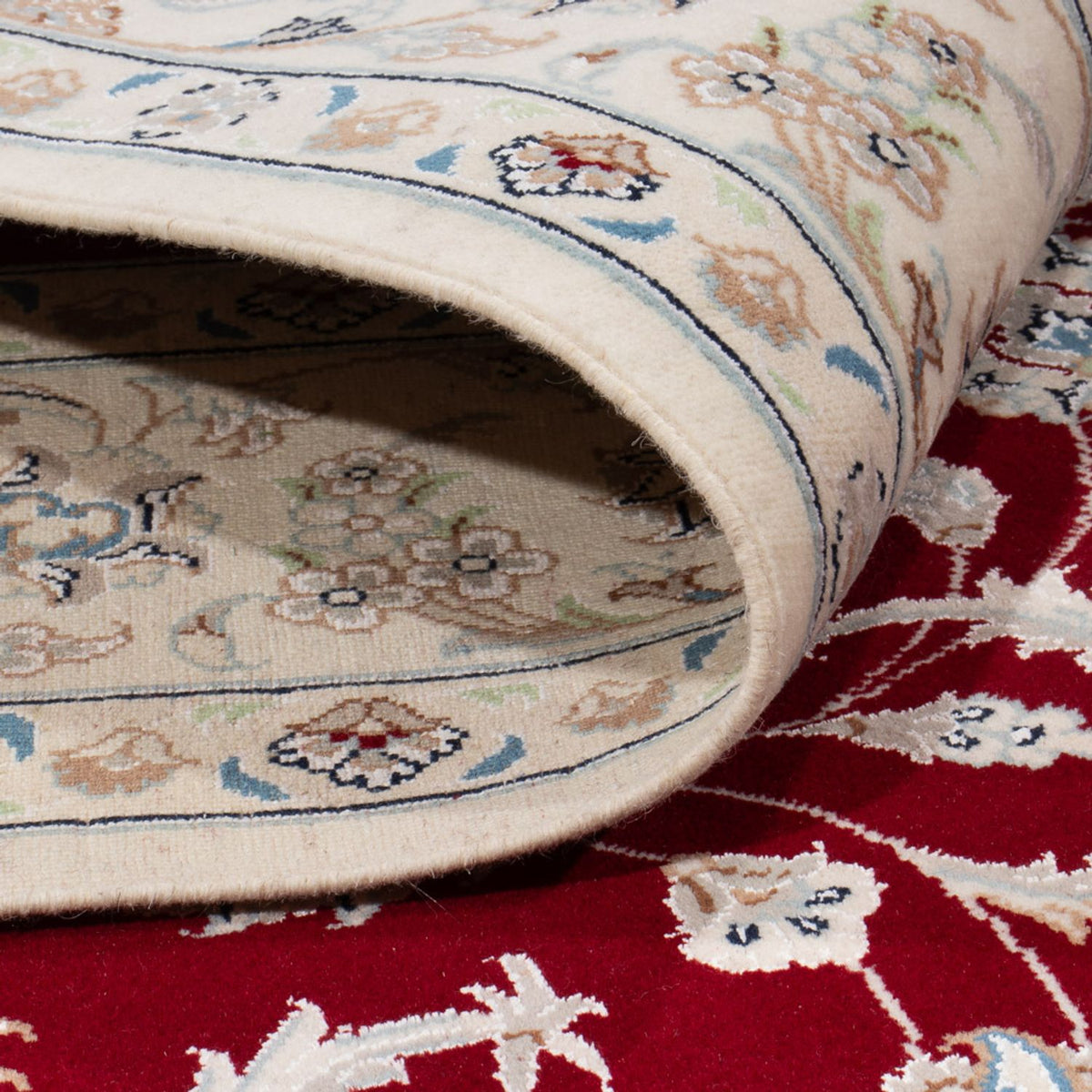 Persisk matta - Nain - 236 x 169 cm - röd