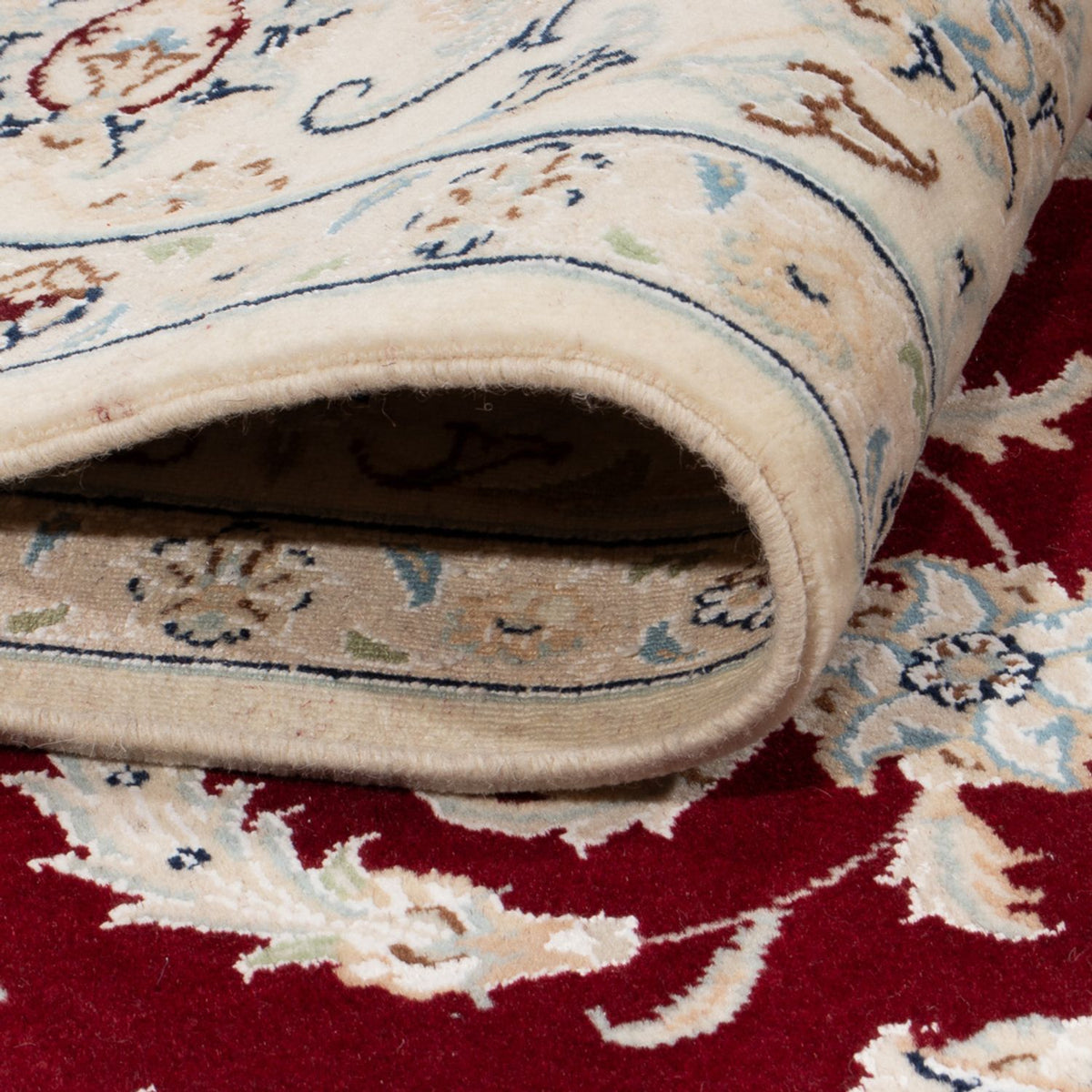 Persisk matta - Nain - 234 x 167 cm - röd